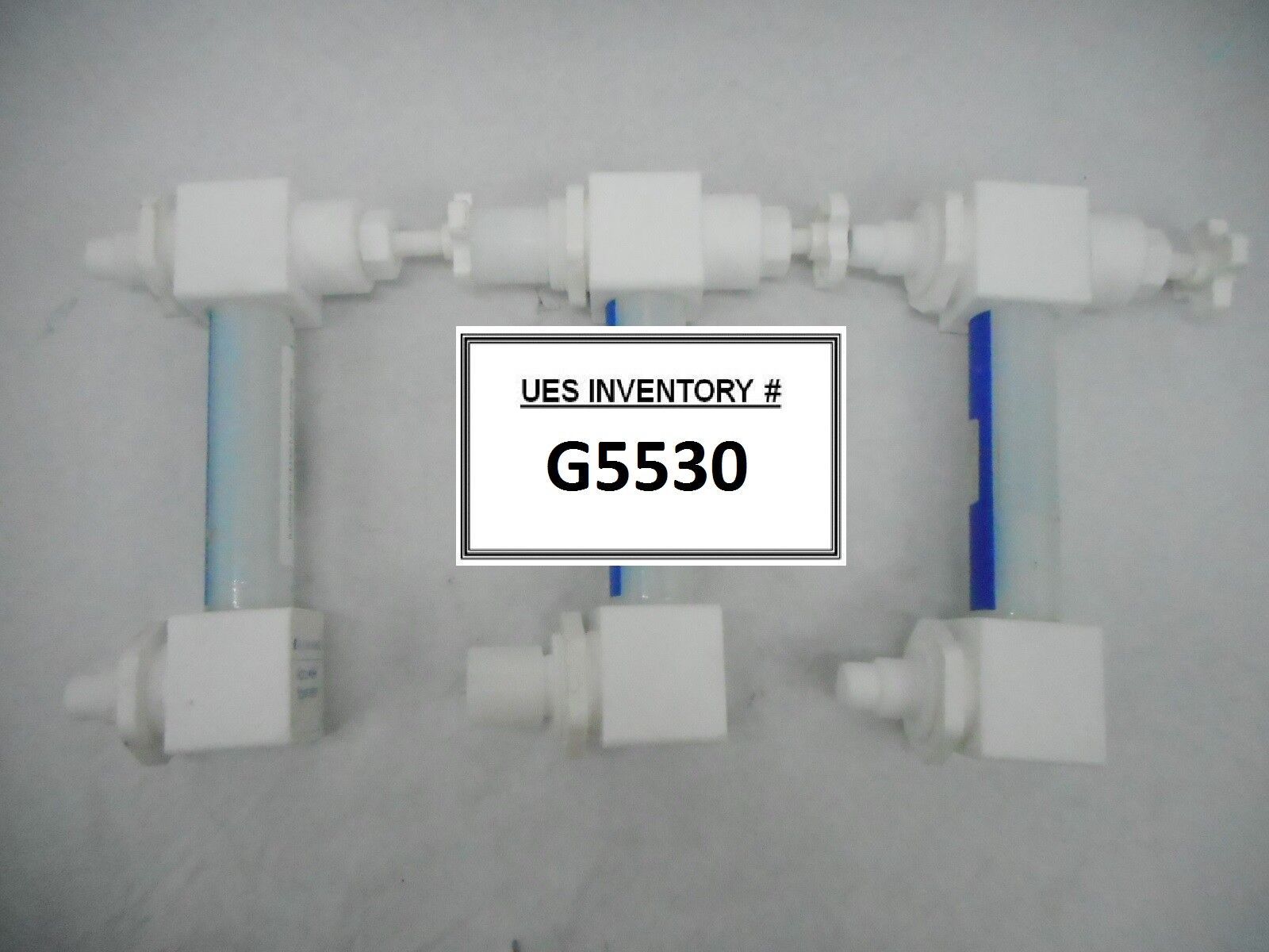 Fluoroware FM-12F-37850-P Flowmeter Accu-Tek Reseller Lot of 3 Used Working