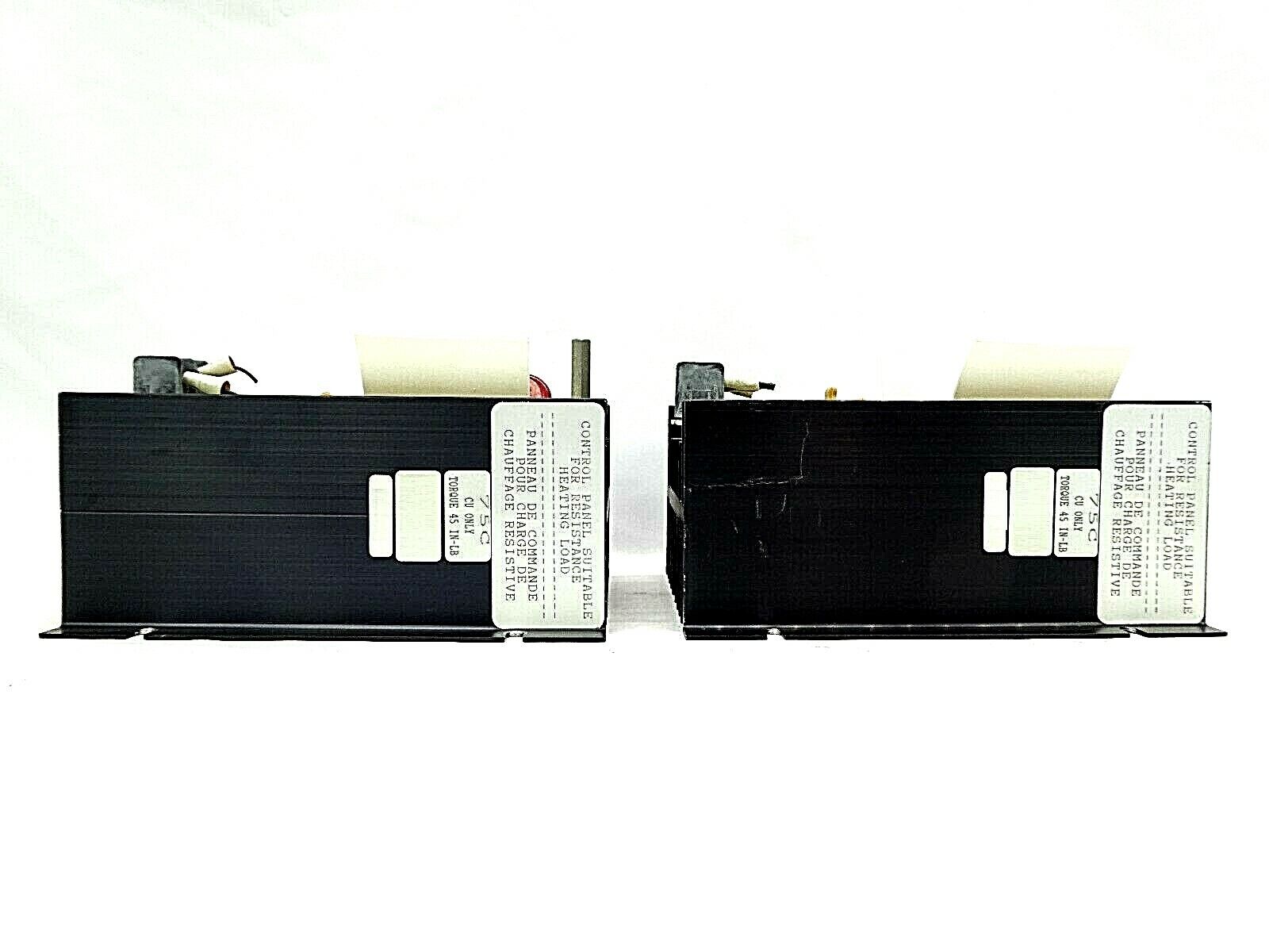 Halmar Robicon 22159 SSR Power Control Panel 115Z-C Lot of 2 Working Surplus