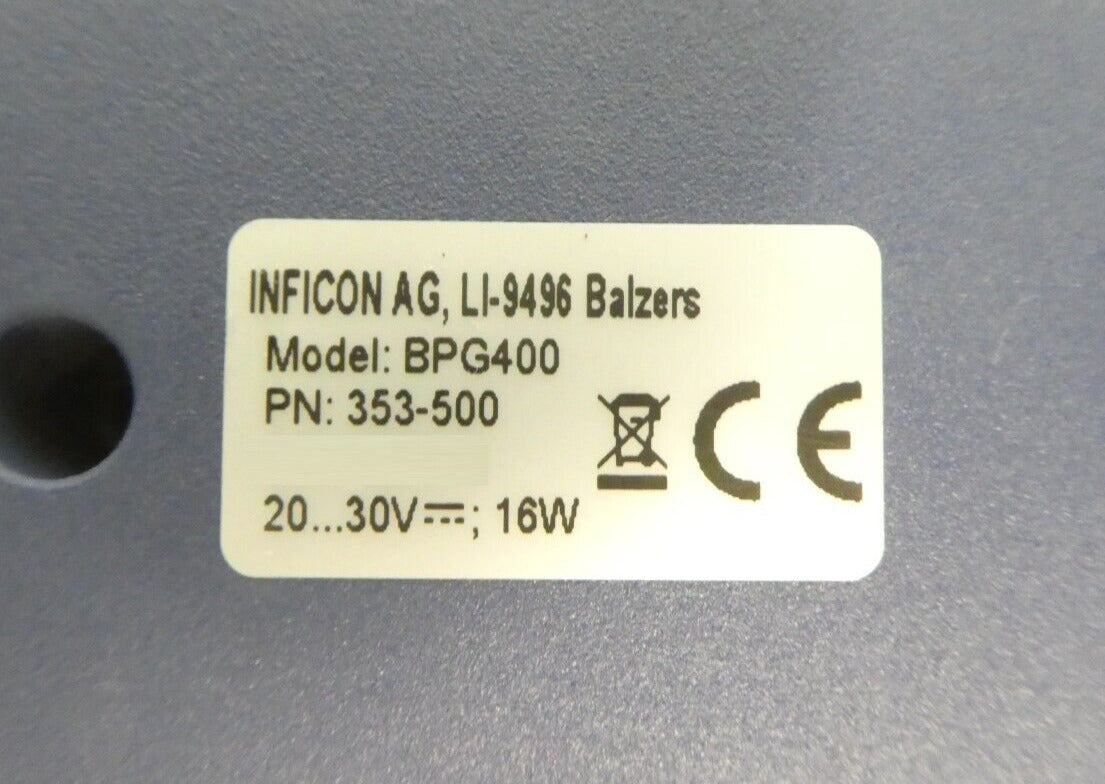 Inficon 353-500 Pirani Vacuum Gauge BPG400 Reseller Lot of 6 Working