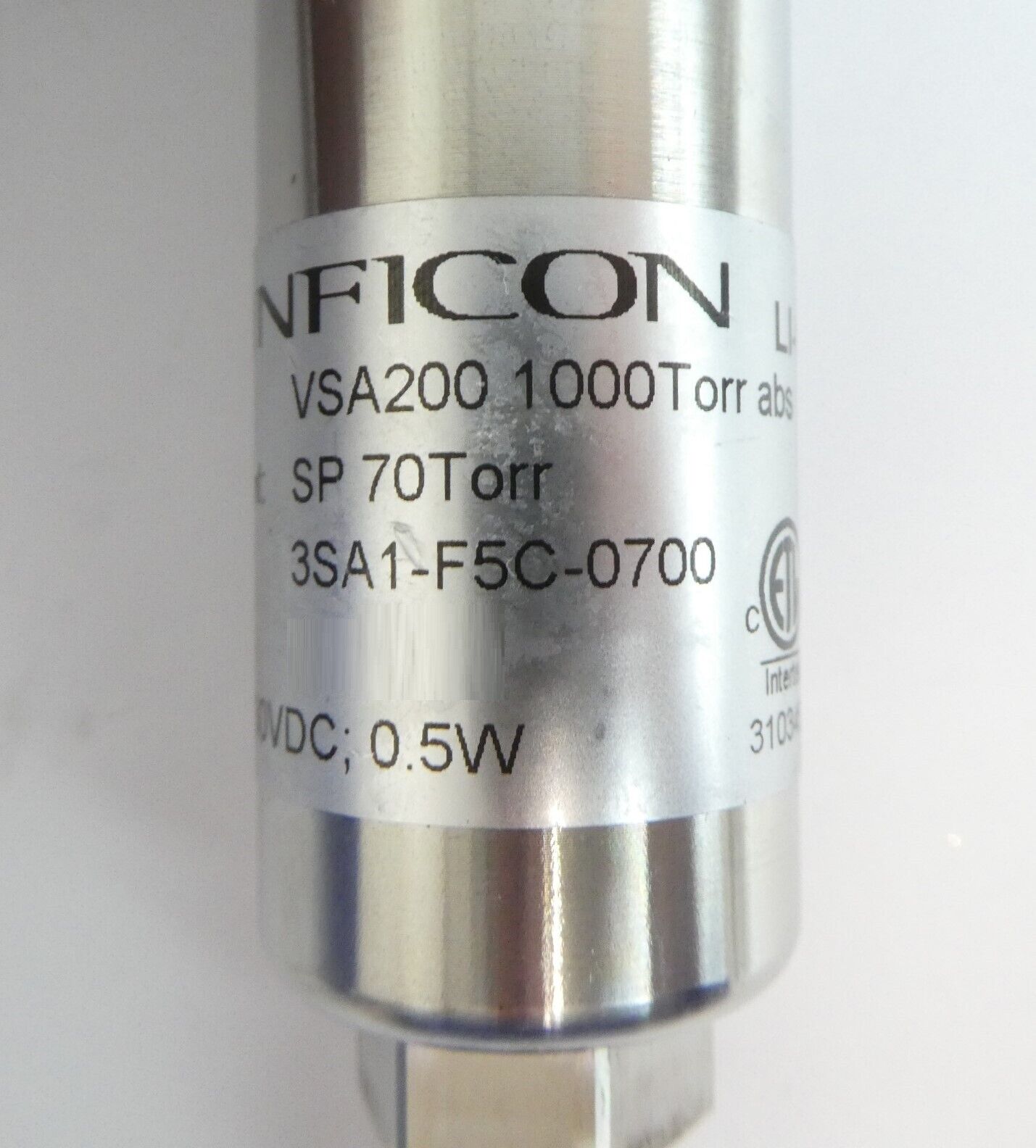 Inficon 3SA1-F5C-0700 Absolute Vacuum Switch VSA200 Reseller Lot of 5 Working