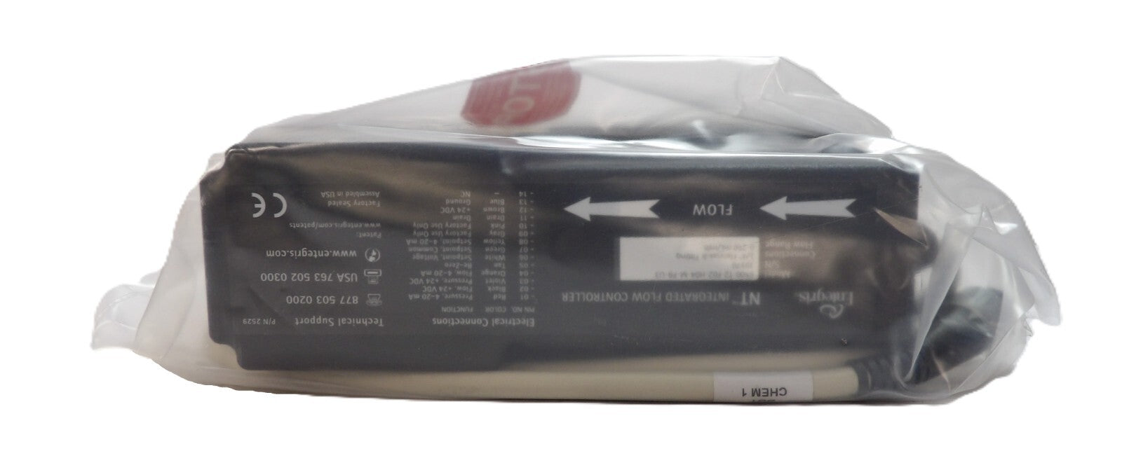 Entegris 6500-T2-F02-H04-M-P8-U3 NT Integrated Flow Controller New Surplus