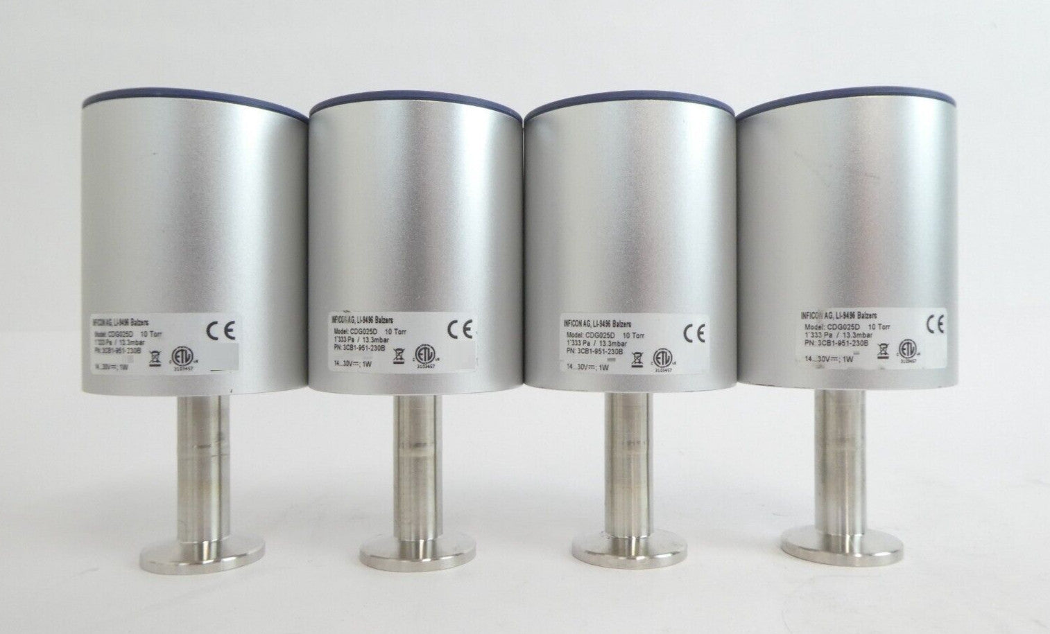 Inficon 3CB1-951-230B Capacitance Diaphragm Gauge CDG025D Lot of 12 Working