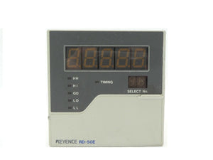 Keyence RD-50E Anaolg Sensor Controller RD Series Working Surplus