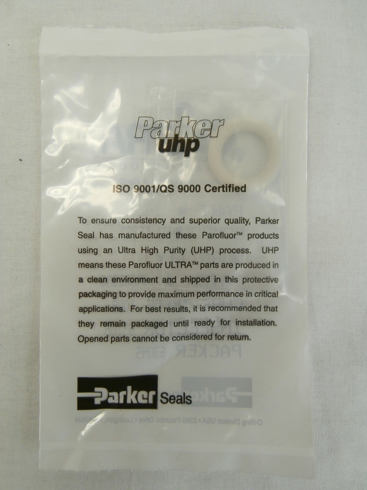 Parker Seals 2-314 O-Ring Ultra Parofluor Seal FF352 Reseller Lot of 6 New