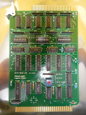 VersaLogic 7100-5192-02 Relay PCB Card VL-MIO-24 2340 AG Associates 4100s Used
