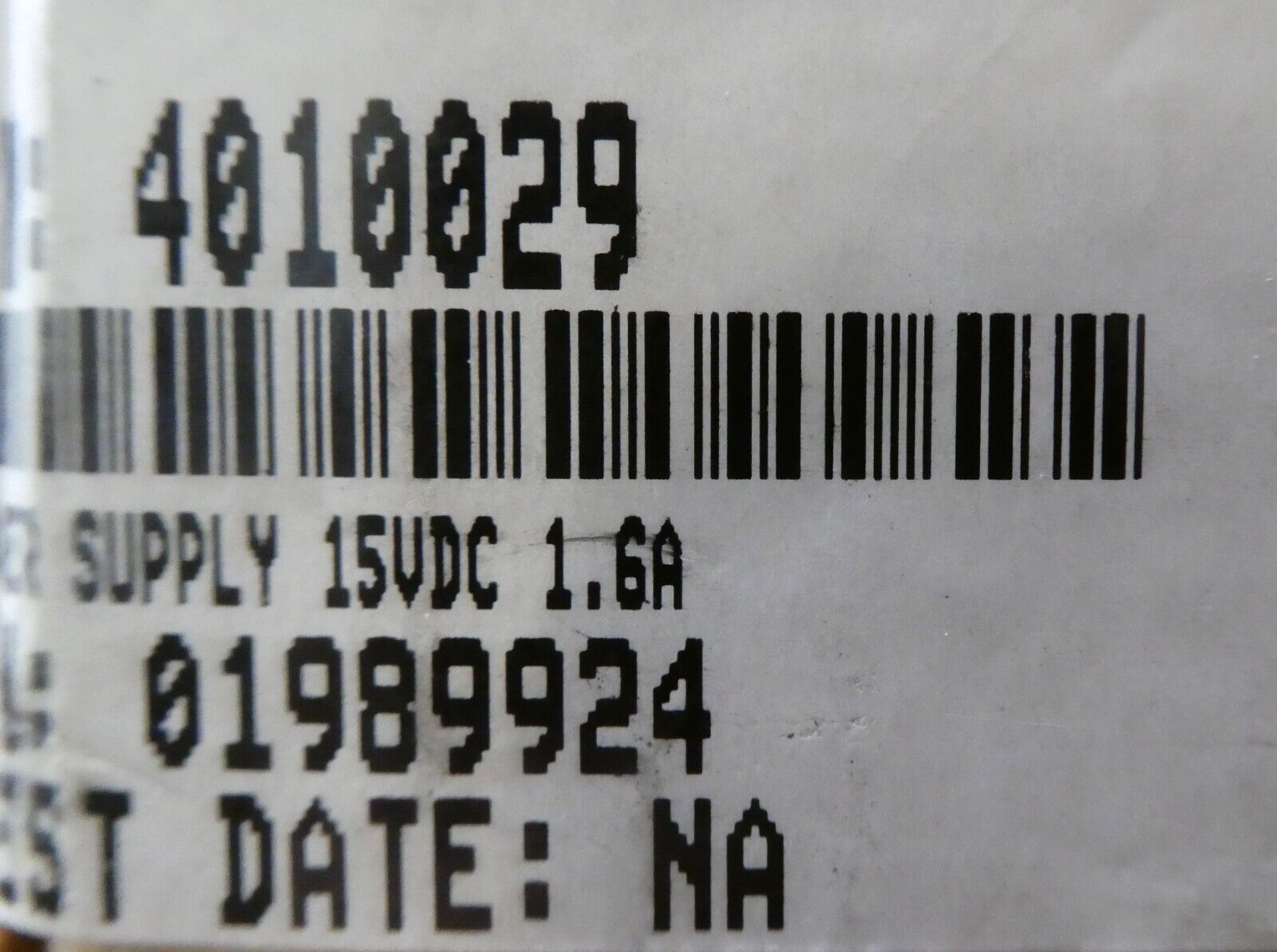 Sola Linear 4010029 DC Power Supply 15vdc 1.6A Reseller Lot of 2 New Surplus