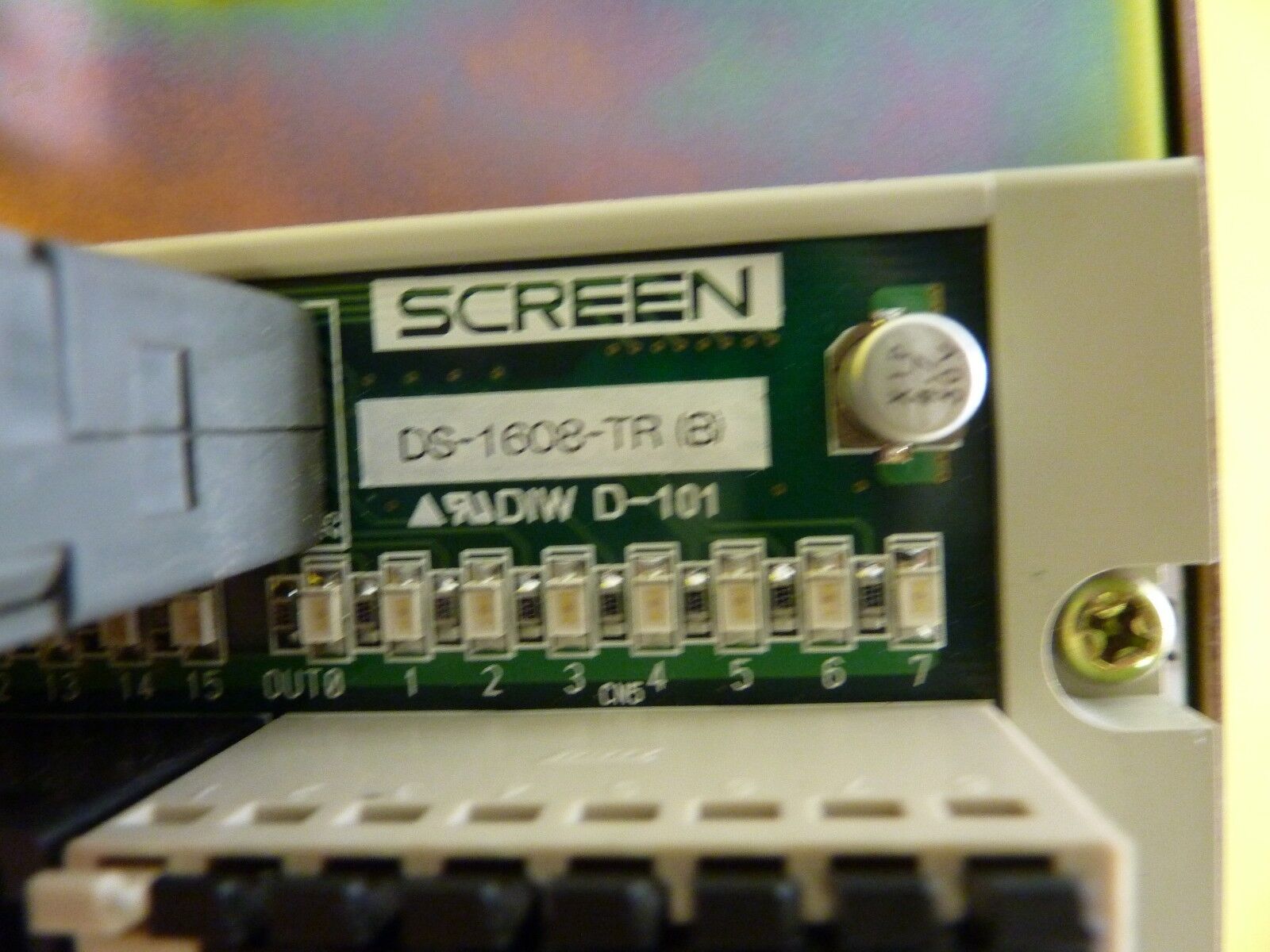 DNS Screen TANK#5 Sulfuric 120C Temperature Monitor Cooling Tank FC-3000 Used
