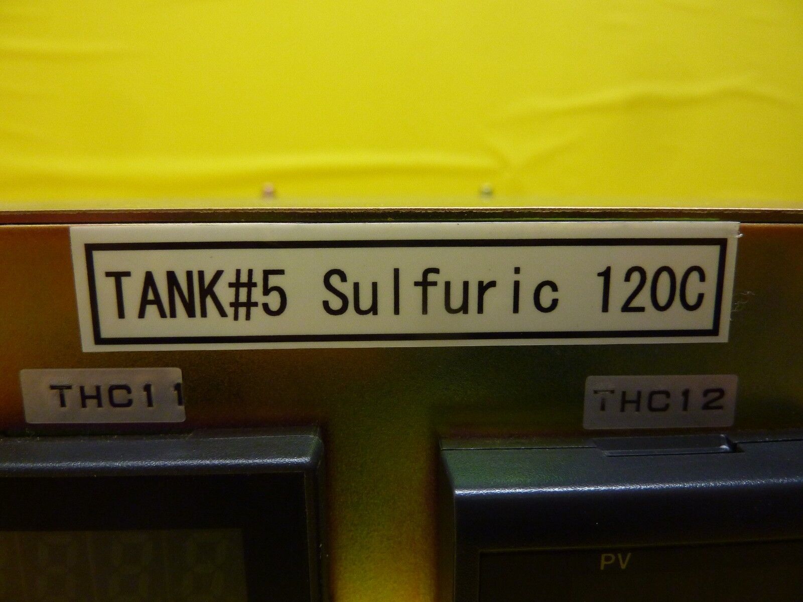 DNS Screen TANK#5 Sulfuric 120C Temperature Monitor Cooling Tank FC-3000 Used