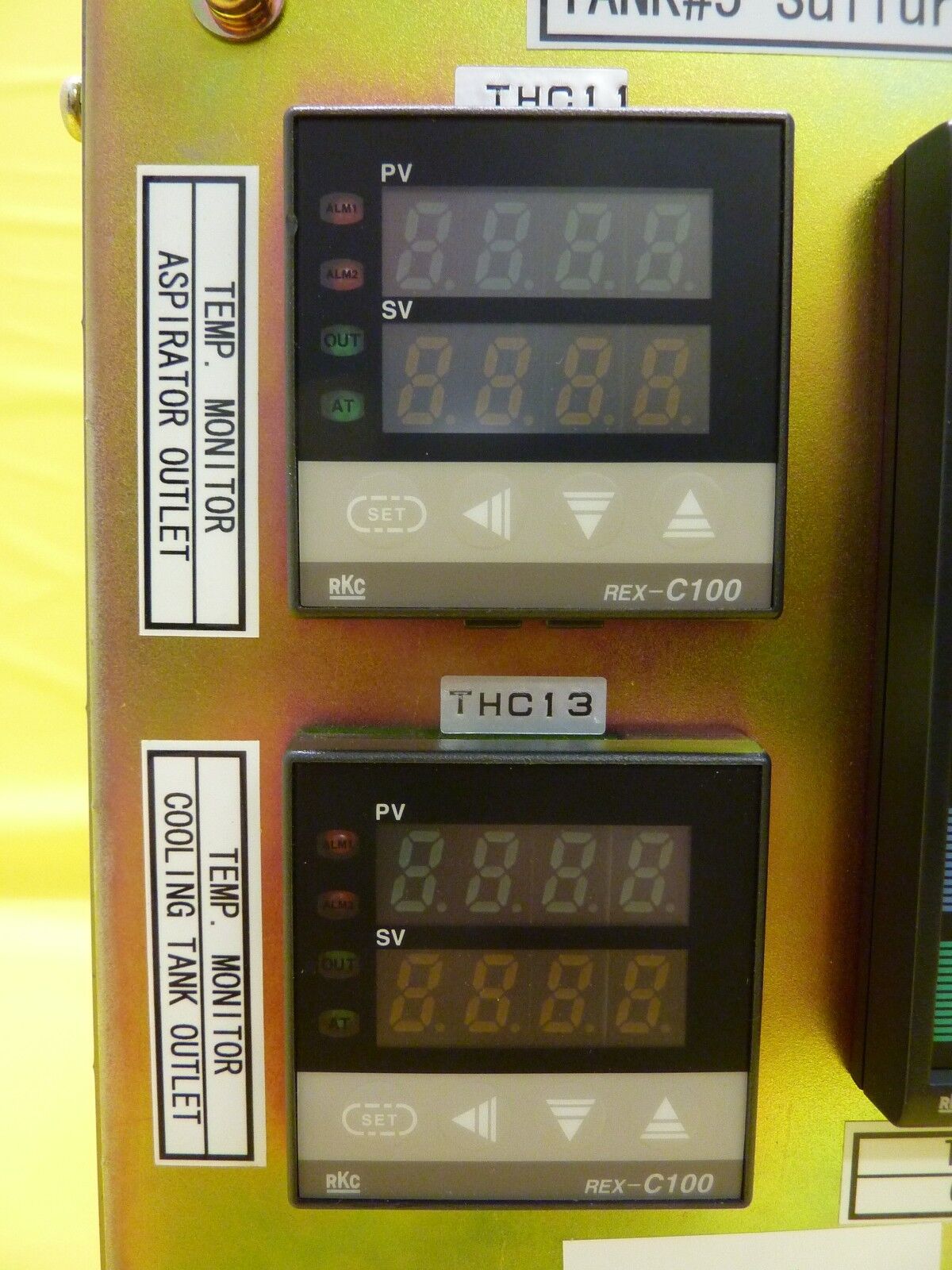 DNS Screen TANK#5 Sulfuric 120C Temperature Monitor Cooling Tank FC-3000 Used