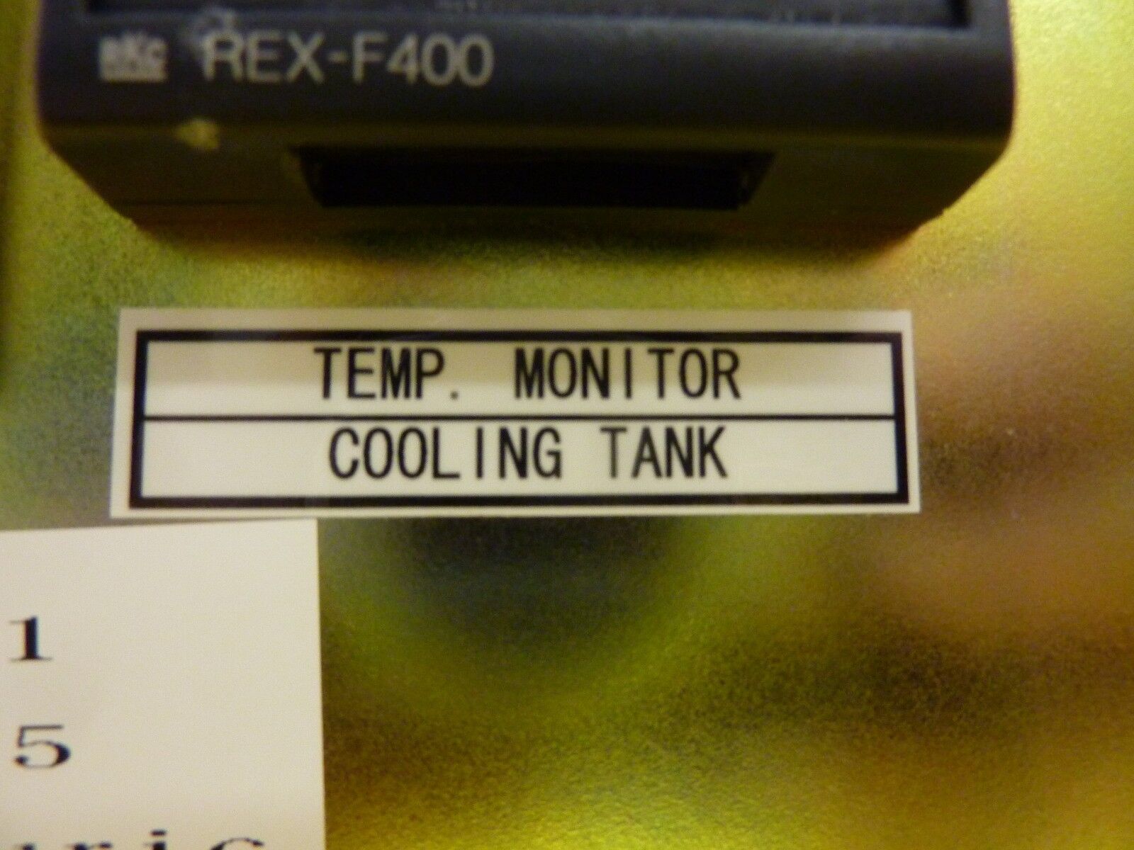 DNS Screen TANK#5 Sulfuric 120C Temperature Monitor Cooling Tank FC-3000 Used