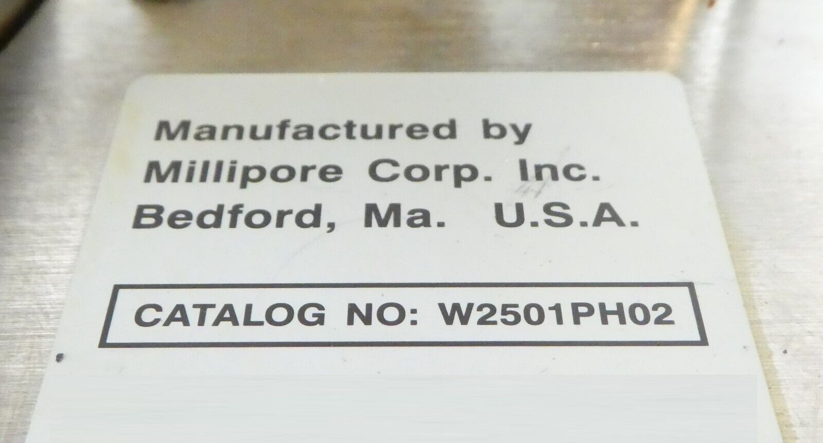 Millipore W2501PH02 Photoresist Pump PHOTO-250 Working Surplus