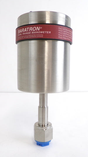 MKS Instruments D28B11TCEE0B0 Baratron Dual Range Manometer Dented Surplus