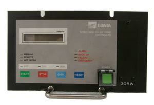 305 Ebara 305W Turbomolecular Pump Controller Loose Button Turbo Tested Working