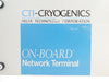 CTI-Cryogenics 8113040G003 Vacuum Network Terminal ON-BOARD Surplus