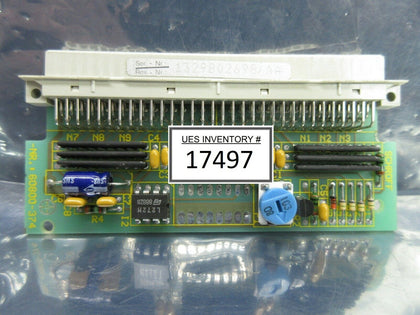 Schroff 60800-374 Adapter PCB Card Rev. AA ASML PAS 5000/2500 Used Working
