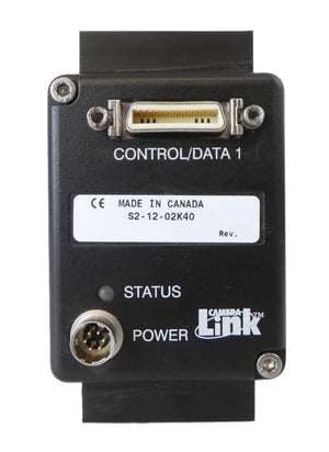 Teledyne DALSA S2-12-02K40 Monochrome Inspection Camera Nikon 52mm Lens Working