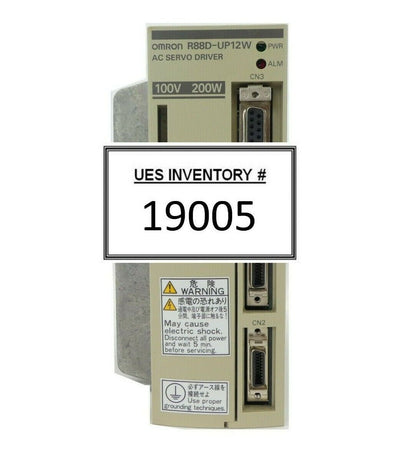 Omron R88D-UP12W AC Servo Driver R88D-U Working Surplus
