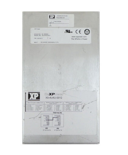 XP Power 102290-01 Power Supply X9-4U4U-0012 10018512 AMAT 1140-01634 Working