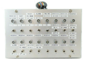 Rudolph Technologies F30 Mounter Switchbox Controller Working Surplus