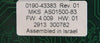 MKS Instruments AS01500-83 Interlock Module PCB Card CDN500R-83 AMAT 0190-43383