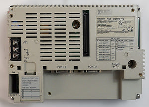 Omron NS5-SQ10B-V2 Display HMI Touchscreen Operator Interface Working