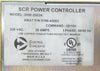 Control Concepts 3096-2002A SCR Power Controller AMAT 0190-43083 Working