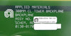 AMAT Applied Materials 0090-03241 300MM CL Tower Backplane PCB Working Surplus