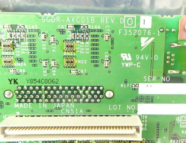 Yaskawa Electric SGDR-AXC01B Robot Controller PCB Card Rev. D01 NXC100 ...