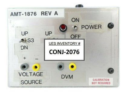 Varian Ion Implant Systems AMT-1876 Voltage Source/DVM Remote Control Working