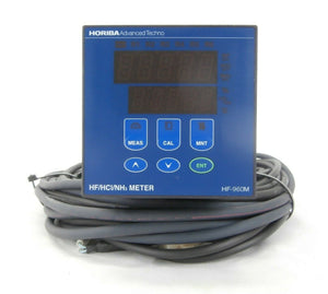 Horiba Advanced Techno HF-960M Concentration Monitor HF/HCl/NH3 Meter Working