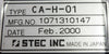 Horiba STEC CA-H-01 Cable Force Closed Adapter Lot of 13 Working