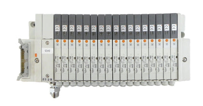 SMC SQ1131Y-5-C4-Q 17-Port Pneumatic Manifold Assembly PR300Z Working Surplus