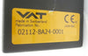 VAT 02112-BE24-0001 Rectangular Gate Valve MONOVAT Series 02 Working Spare