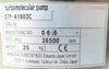 STP-A1603C Edwards B751-00-050 Turbomolecular Pump STP High Hours Tested Working
