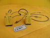 Banner Q45BB6F Fiber Optic Photoelectric Sensor Set of 2 MeiVac 2460 Used