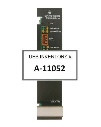 Oriental Motor A5243-042 5-Phase Driver PCB Card VEXTA 0.75A EB4008-2V Working