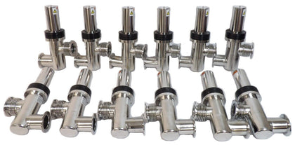 AMAT Applied Materials 0190-87725 Pneumatic Angle Valve Lot of 12 Working