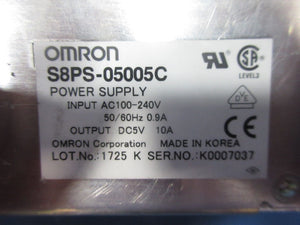 Omron S8PS-05005C Power Supply Reseller Lot of 11 Used Working