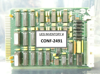 Fusion Semiconductor 265841 Lamp/Power Supply Interface PCB Card Working Surplus