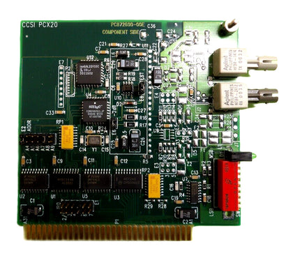 Contemporary Controls CCSI PCX20 ISA PCB Card PCX20-FOG-ST Working Surplus