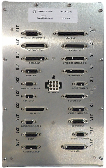 AMAT Applied Materials 0090-07235 Interface Module MESA C3 CIOC Producer Working