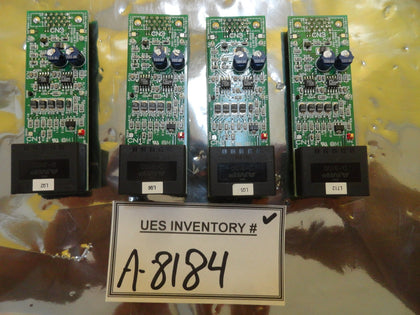 TEL Tokyo Electron OYDK-055 ANALOG PT #02 PCB Board Lot of 4 Lithius Used