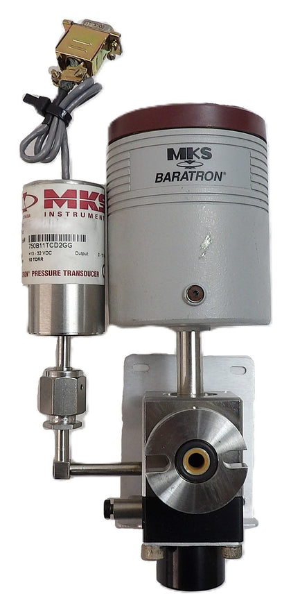 MKS Instruments 627A.1TAD-----S Baratron Assembly w/ 750B11TCD2GG Spare