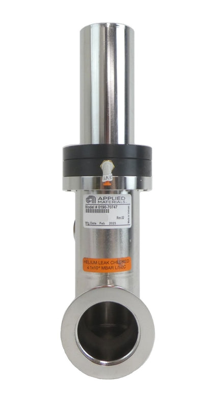 AMAT Applied Materials 0190-70747 Pneumatic Angle Valve Working Surplus