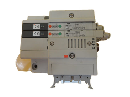 TEL Tokyo Electron 2-Port Pneumatic Manifold SQ1231DY-5-C4-Q PR300Z Used