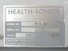 Health-Sonics T19.9C Industrial Ultrasonic Cleaner Untested As-Is