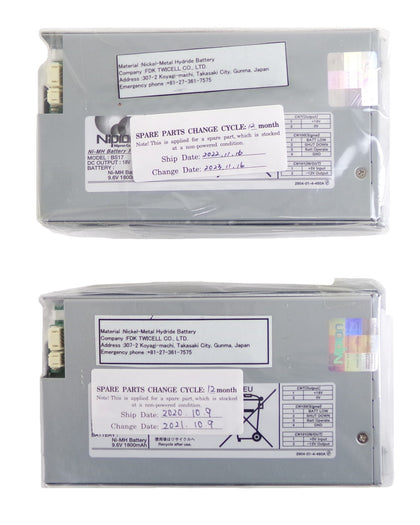 Nipron BS17 Ni-MH Battery Pack PDS-MA02E0865 TEL CX80-000542-V1 Lot of 2 New