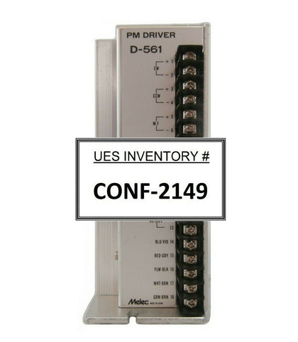 Melec D-561 Stepper Motor Driver PM DRIVER Working Surplus