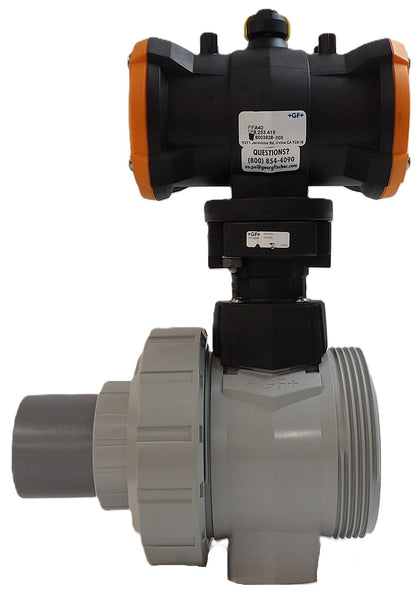 +GF+ Georg Fischer 199.253.419 Pneumatically Actuated Ball Valve PPA40 New
