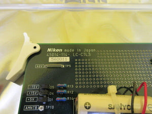 Nikon 4S014-114 Relay Control Card PCB LC-CTL3 NSR-S202A System Used Working